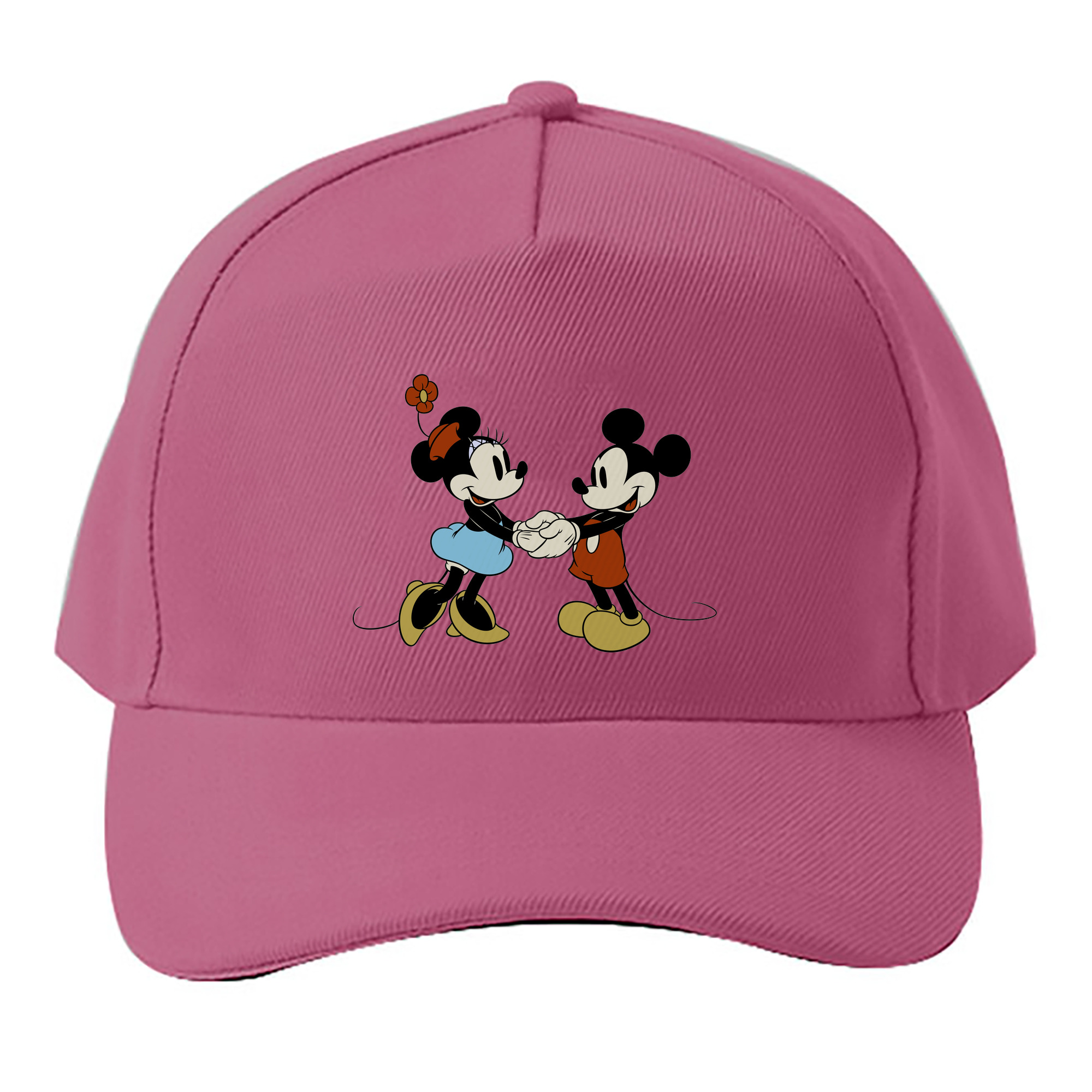 （画像用） ミッキーマウス Mickey Mouse ベースボールキャップ 綿100％ 男女兼用 帽子 スポーツ